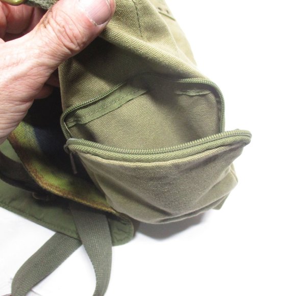 Vintage BILLABONG Khaki MESSENGER BAG Hand Bag Satchel Shoulder Strap - Picture 8 of 9